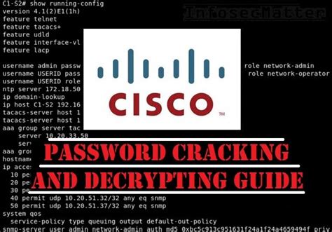 These are much more secure. . Cisco secret 9 decrypt